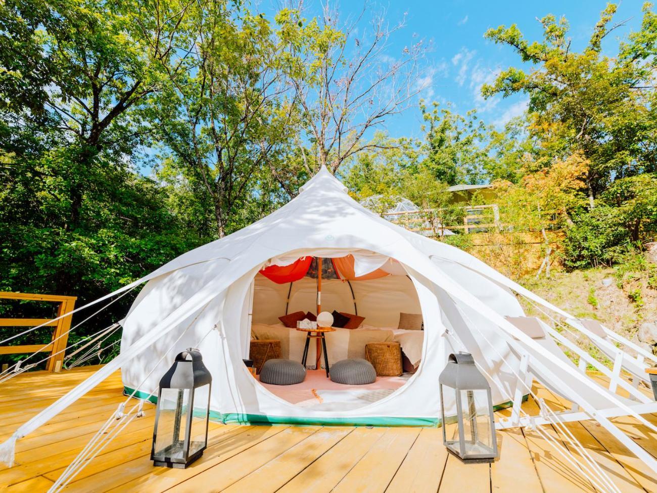 Yufuin Glamping Comorebi Exterior photo